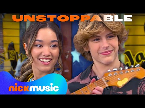 Erin & Aaron 'Unstoppable' Sing Along Song w/ Lyrics! | Nick Music