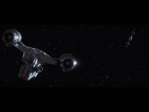 Razor Crest vs Bounty hunter - The Mandalorian Season One (2019)