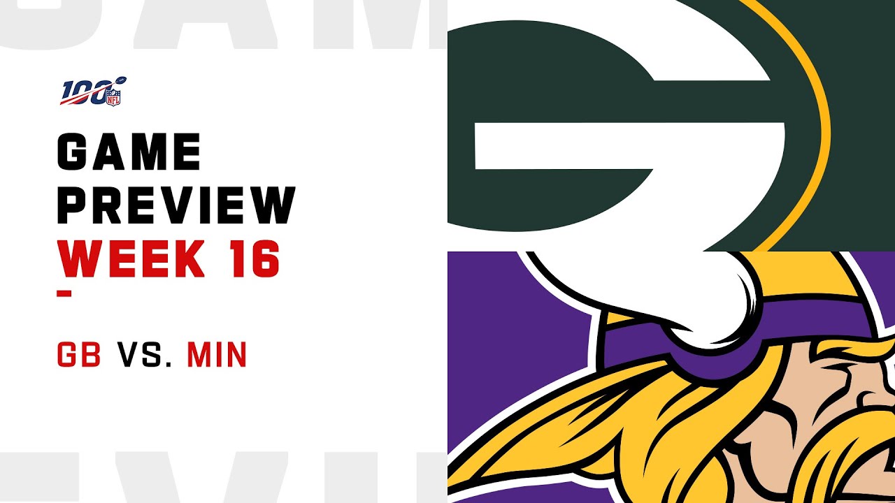 Green Bay Packers vs Minnesota Vikings Week 16 NFL Game Preview