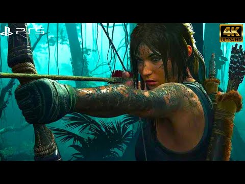 Tomb Raider  Definitive Edition Gameplay PS5 4K HDR 60FPS