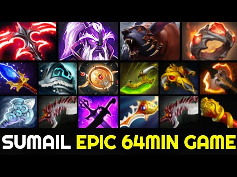 SUMAIL Epic 64min Game — Scepter Void Spirit vs Divine Rapier Ursa 7.28 Dota 2
