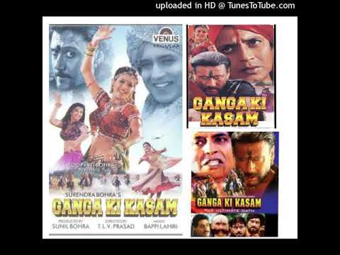 Banna Re Bagama - Lyrical Video Song Ganga Ki Kasam Mithun & Deepti Bollywood Romantic Son