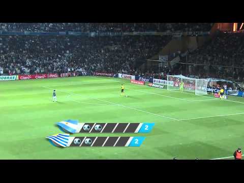 Argentina vs Uruguay Copa America 2011 Penales HD