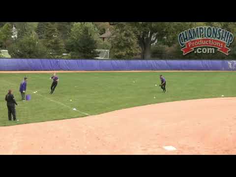 8 Ball Softball Outfield Drill