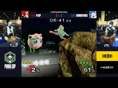 CEO 2022 SSBM TOP 8 - PANDA PLUP vs LIQUID HUNGRTYBOX