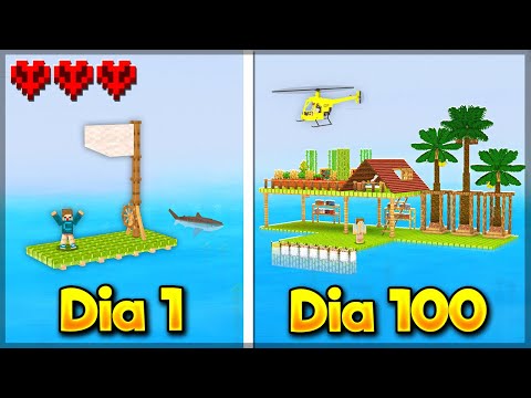 Sobrevivi 100 Dias PERDIDO EM ALTO MAR! - O FILME