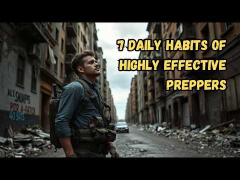 These 7 Habits Will Make You a MASTER Prepper!