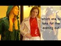 Blonde Girl In Vinyl Outfit And Rubber Boots Choosing Raincoats Raincoat Friesennerz Rainwear