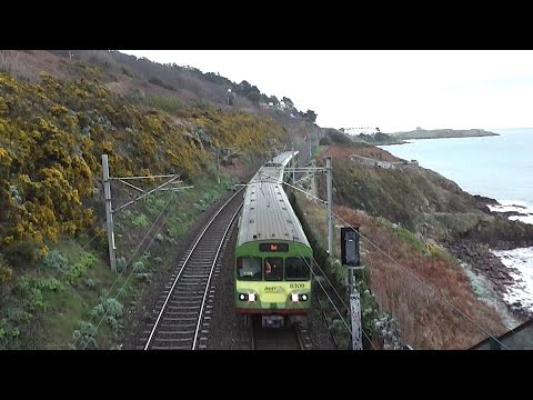 IE 8100/8300 Class Dart Train - Dalkey to Killiney, Dublin