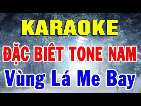 Karaoke Nhạc Sống Bolero Đặc Biệt Tone Nam | Liên Khúc Rumba Vùng Lá Me Bay | Karaoke Trọng Hiếu