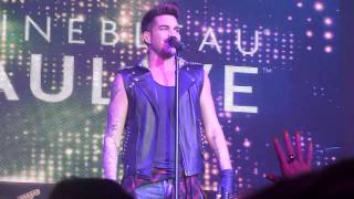 Adam Lambert - Music Again -  Bleaulive - Miami Beach, FL 11/30/13