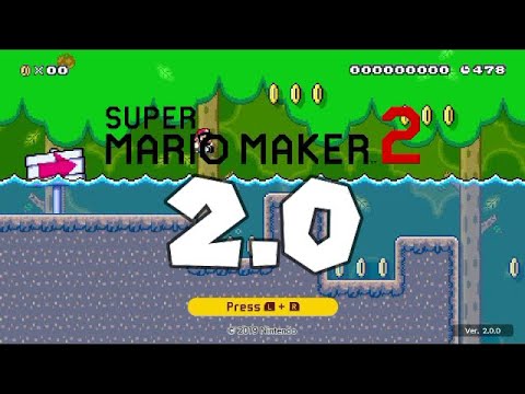 Let's Make a Level With The New Update - Super Mario Maker 2 Version 2.0