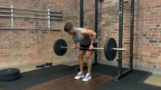 Underhand Barbell Row: Bent Over Row with Supinated Grip exercise video thumbnail