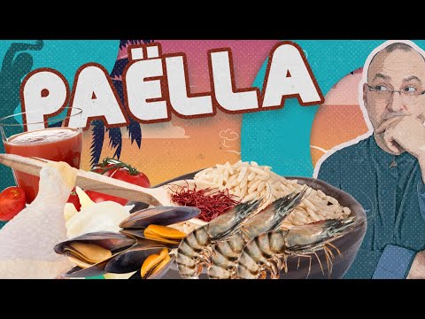Recette PAËLLA au FRUIT de MER et POULET Rapide Facile