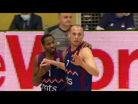 ABA Liga 2020/21 highlights, Round 18: Krka - Crvena zvezda mts (20.4.2021)