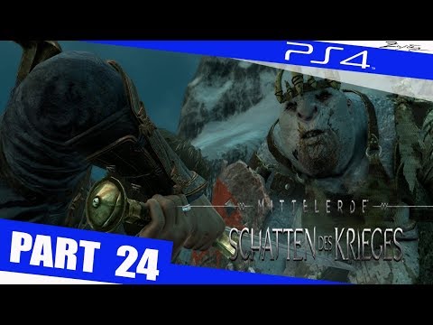 Mittelerde Schatten des Krieges Walkthrough Part 24 PS4 German Walkthrough - Shadow of War Deutsch