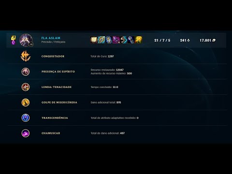 [LoL] FLA Aslan | Kassadin vs Ekko MID | [21/7/5] | Challenger