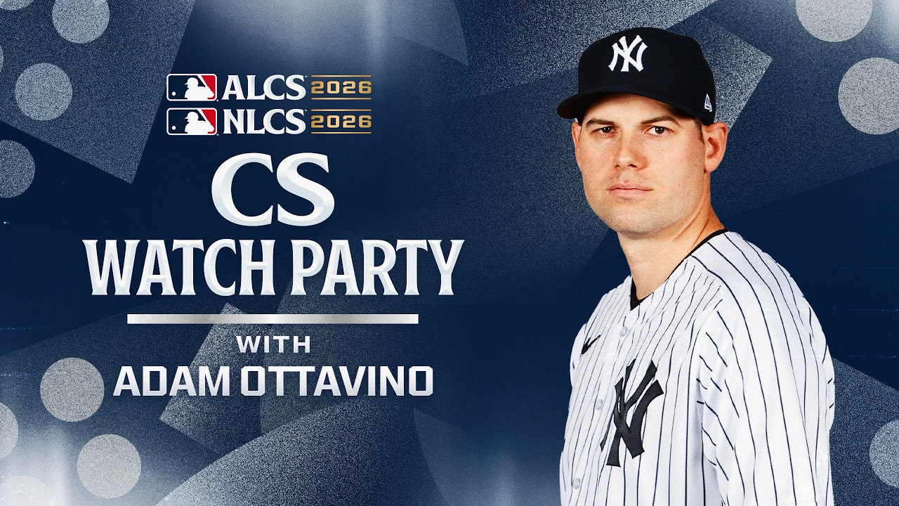 ALCS/NLCS Watch Party with former MLB pitcher Adam Ottavino!