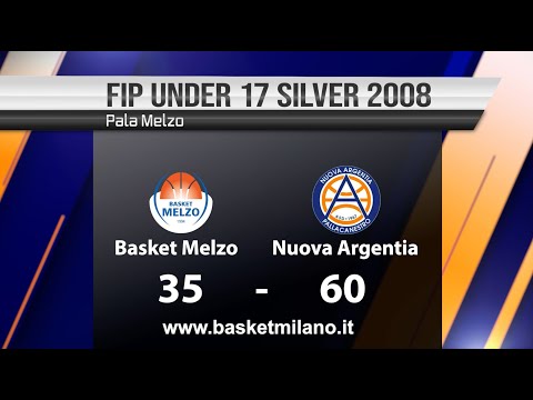 Basket Melzo Vs Nuova Argentia Gorgonzola Under 17 2008 FIP Silver 28 10 2023