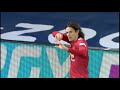 Eric Bailly tells Edinson Cavani to do his archer celebration