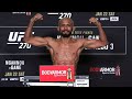 Moreno and Figueiredo are First to the Scale at UFC 270 Weigh-In