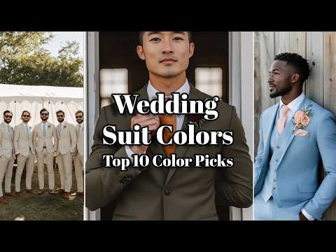 Wedding Suit Ideas for Men | Groom, Guest & Groomsmen Guide