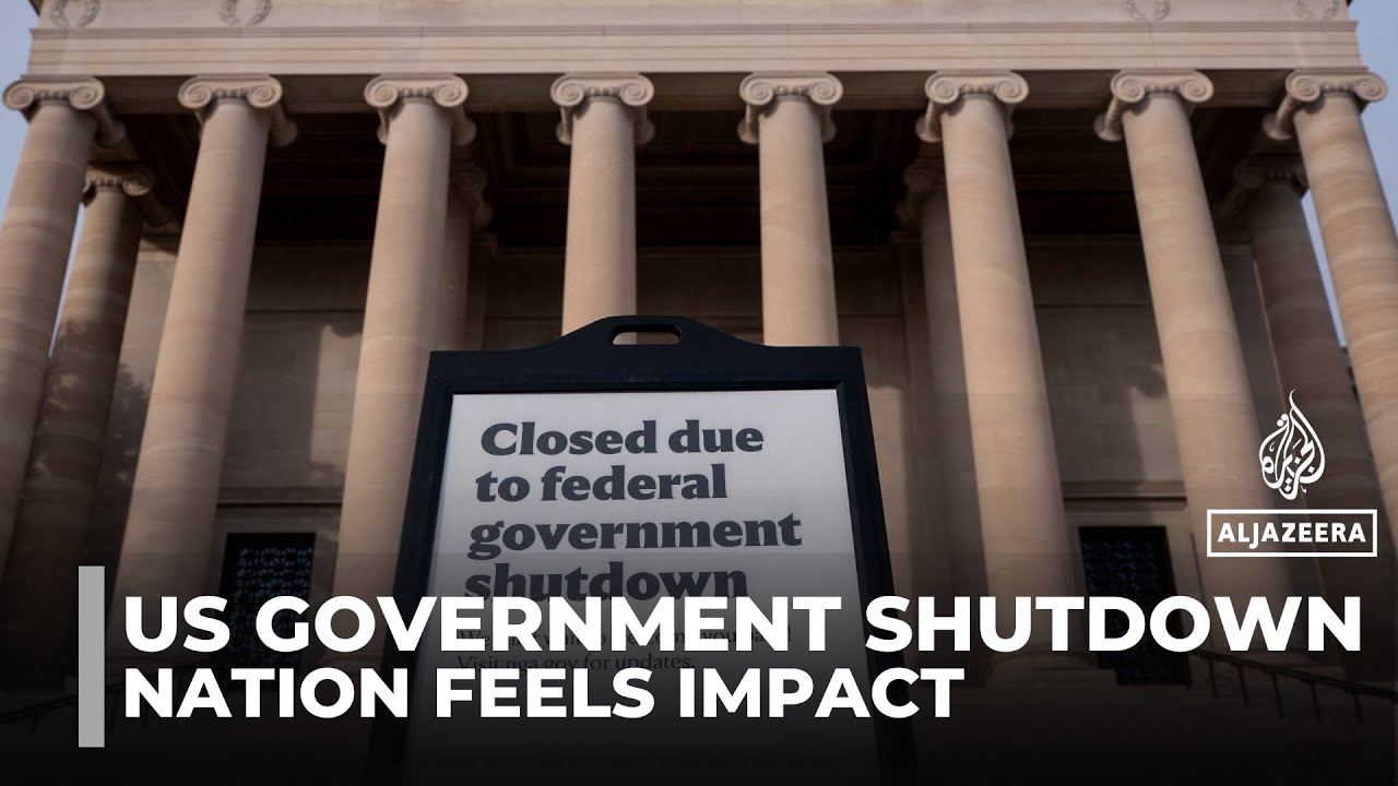 US government shutdown: Knock-on effects of standoff evident nationwide