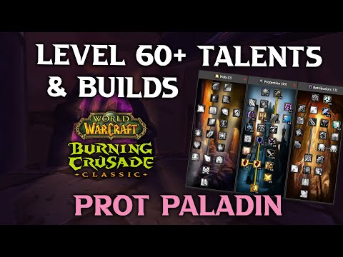 60-70 Prot Paladin Talents (New Tank, Melee Cleave & AOE Dungeon Builds!)