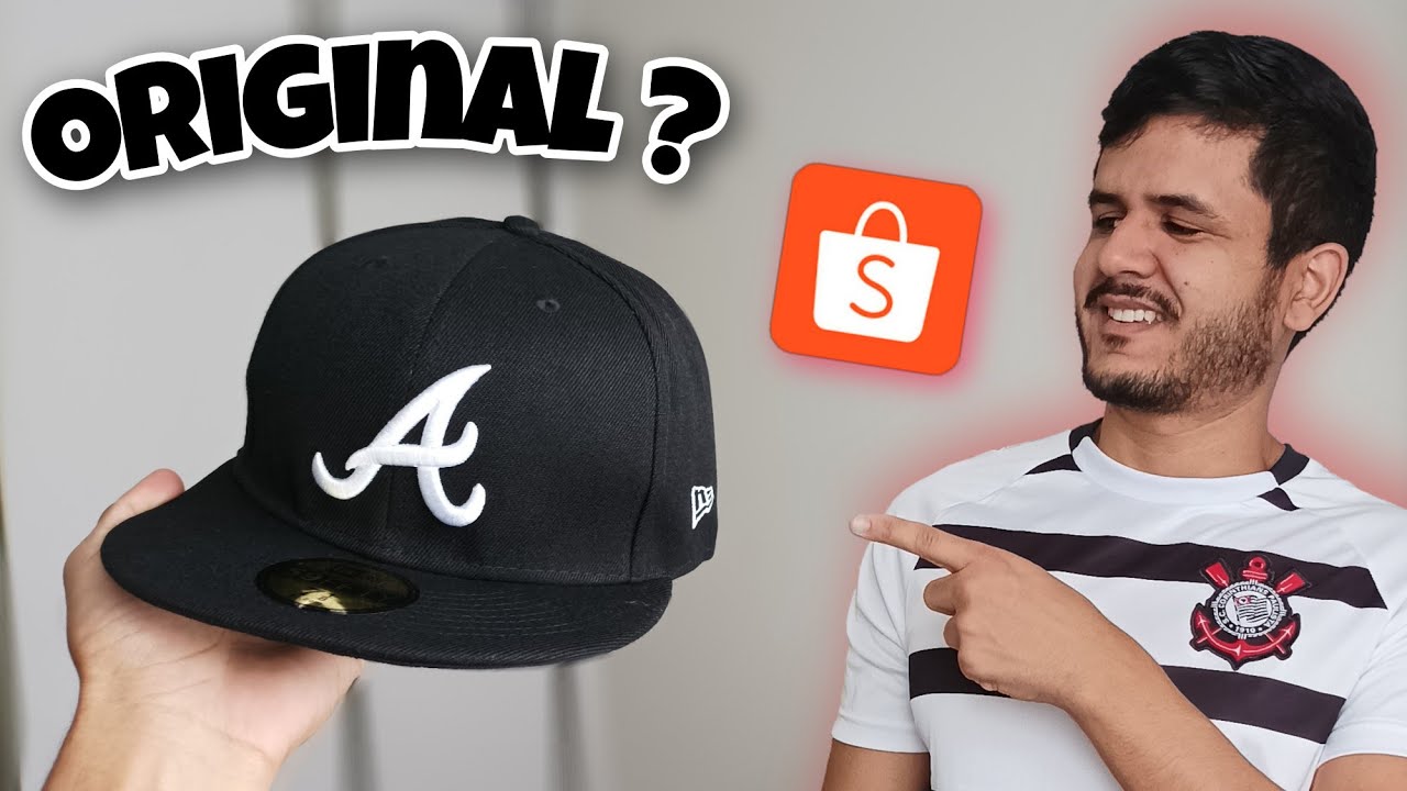 CHEGOU MEU BONE DA SHOPEE