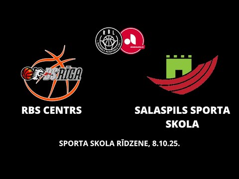 RBL RBS Centrs - Salaspils SS TIEŠRAIDE [8.10.25.]