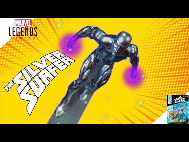 Vídeo relacionado con Estatua de surfista de plata de estilo animado de Marvel
