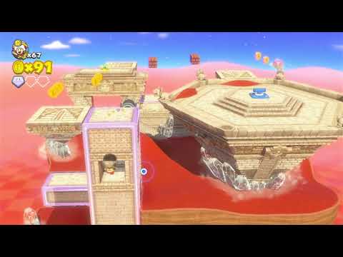 Captain Toad: Treasure Tracker All Gems and Hidden Objectives: Secret of the Inverted Pyramid