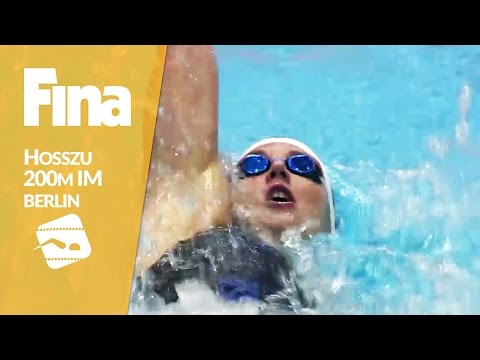 Hosszu wins again in 200m individual medley #2 Berlin