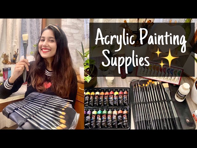 Video Pronunciation of acrylic paint in English