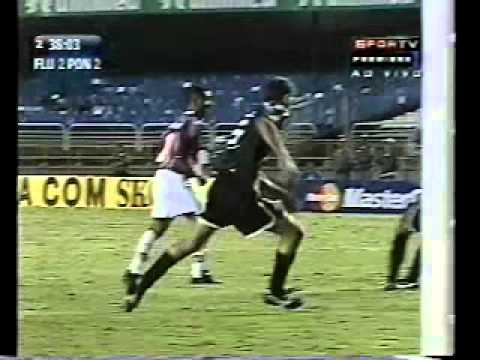 Brasileirão 2003 - Fluminense 2 x 2 Ponte Preta - Gol de Júnior Cesar