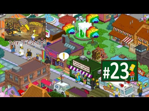 Los Simpson Springfield "Bart Royale, Cap. 23 - Las Misiones de Moe emperador" por Tony