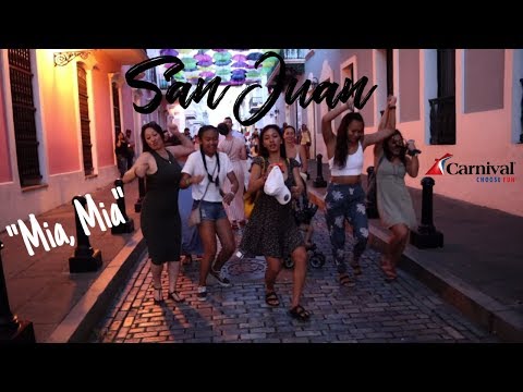 OLD SAN JUAN | Re Did Bad Bunny's "MIA" in Puerto Rico | Carnival Sunrise