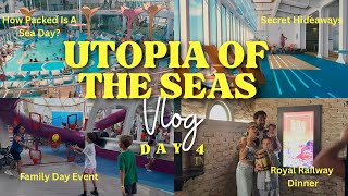 Family Sea Day on Utopia of the Seas | Special Event for Kids, Royal Railway tips, Secret Ship Spots