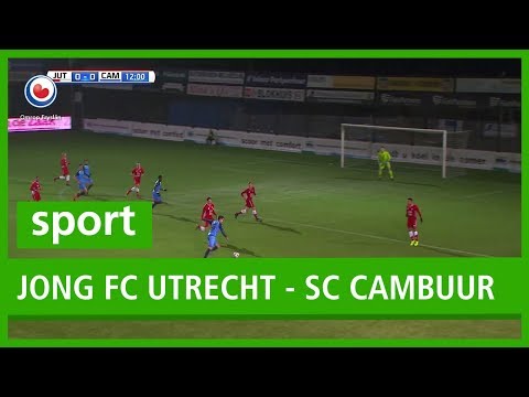VOETBAL: Samenvatting Jong FC Utrecht - SC Cambuur