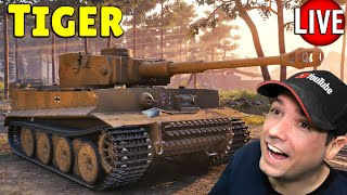 TIGER TANK in World of Tanks – Live Gameplay