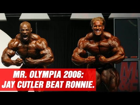 Throwback: When Jay Cutler Beat Ronnie Coleman at Mr. Olympia 2006