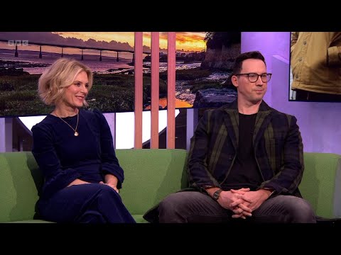 Emilia Fox, David Caves (Silent Witness) On The One Show [15.01.2024]