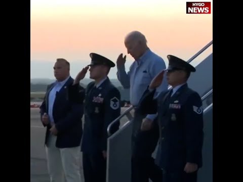 Biden arrives at Camp David & has zero public events until Thursday; Kamala word salad