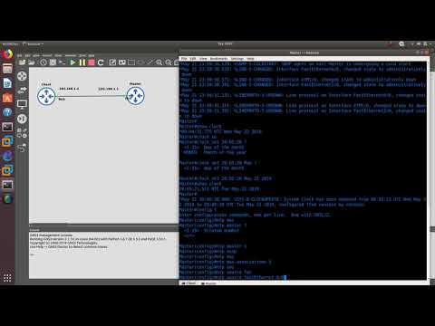 CCNA Security IINS Exam Topics | 2.1.d Configure and Verify Security for NTP Lab Day 10