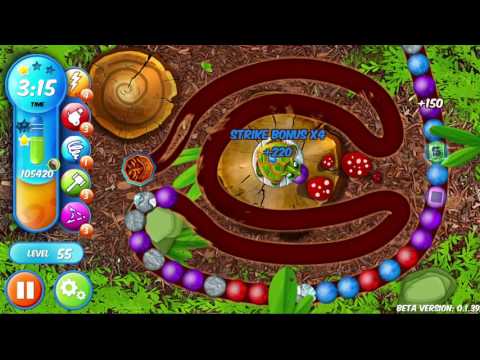 Woka Woka: Marble Shooter - Level 55