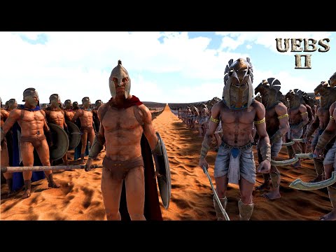 1,000,000 SPARTAN BODYBUILDERS vs 1,000,000 EGYPTIAN BODYBUILDERS | Ultimate Epic Battle Simulator 2