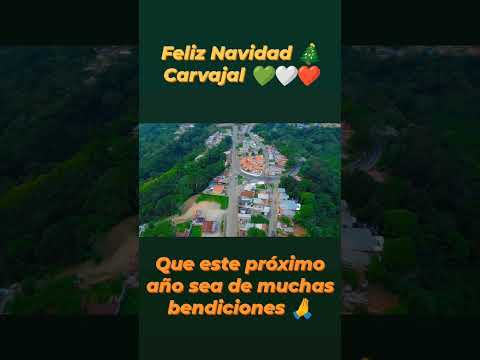 Feliz Navidad 🎄 Carvajal Estado Trujillo 💚🤍❤️