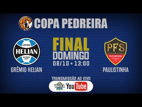 Grêmio Helian FS x Paulistinha FS • Final • Copa Pedreira 2023 (Ouro)