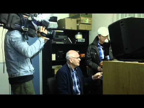 Opnamedag TV noord in Wildervank