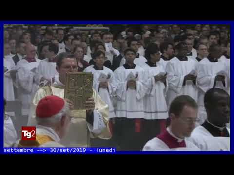 🔴 🔴 🔴💀💀💀 #Bibbia DAY ogni 30 settembre - Papa Francesco crea la GIORNATA nel 2019 -   TG2